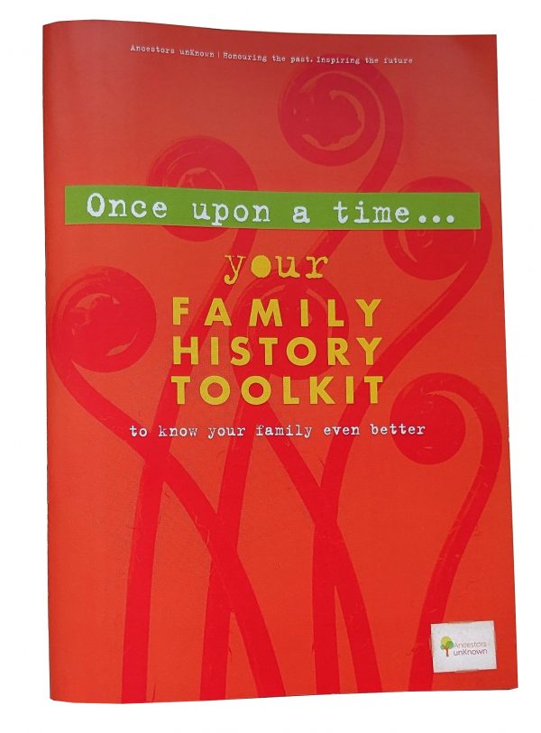 Cover of Toolkit booklet - Your family story